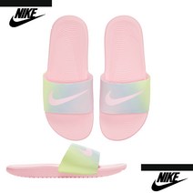 나이키 카와 SE GS 여성 슬리퍼 핑크라임