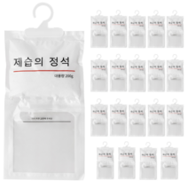 제습의정석 대용량 옷걸이형 제습제 200g, 20개