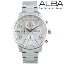 [ALBA] 세이코 알바 글로버 트로터 크로노그라프 남성 손목시계 AM3081X1
