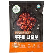 쭈꾸미 사령부 불타는 매운맛 (냉동), 600g, 10개
