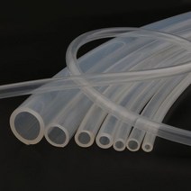 미터 식품 등급 실리콘 튜브 ~ 21mm 투명 실리콘 호스 유연한 고무 호스 내열성 식수, 1미터, 7x13mm