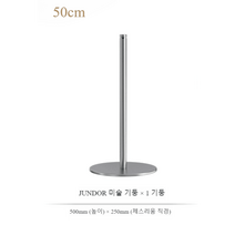 갤러리 차단봉 통제선 울타리 안전 바리케이트 가드 펜스, 50cm실버