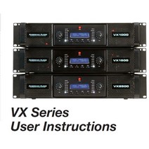 VX-1000 / VX1000 / AMERICAN AUDIO / 파워앰프 / 2옴550W / 4옴500W / 8옴 330W