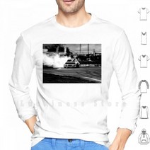 흄후드 드리프트 후드 긴 소매 E30 자동차 경주 번 아웃 타이어 연기 흑백, 05 M-LongSleeve-White_01 S