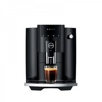 Jura E4 피아노 블랙 자동 커피 머신, 피아노 블랙.