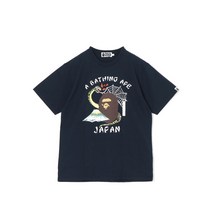 베이프 반팔 티셔츠 베이싱 에이프 JAPANESE CULTURE TEE M HG7800