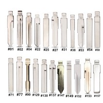원격 키 블레이드 KD VVDI 언컷 플립 블랭크 르노/도요타/BMW/VW/아우디/PSA/현대 VA2 HON66 SIP22 VAC102 10 개, [18] No.147