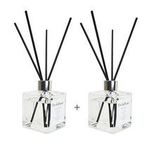 대용량디퓨저 네추럴 이앤디퓨저26종 향기 프리미엄향 200ml+200ml 식물성베이스 스틱16개 쏟아짐방지마개 실내용 디퓨저 방향제 패키지1+1, 화이트자스민