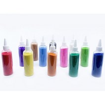 1200 색모래(100ml), 연두