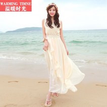 해변 바캉스 스커트 비치 원피스