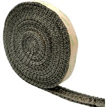 Ahzemepinyo Stove Replacement Gasket Tape Self Adhesive Stove Window Glass Gasket Tape High Temperat, 02 18 feet