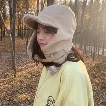 호쿠호니 군밤장수모자 군고구마 귀덮는 트루퍼햇 귀도리 스키장 항공