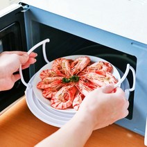전자렌지 트레이 랙 접이식다리 다양한요리 전기세 절감효과 2단 선반 받침대