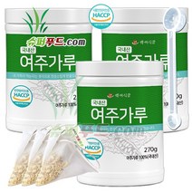 HACCP 여주 가루 국내산 여주분말100% 천연 인슐린 p-인슐린 국산 여주가루100% + 슈퍼푸드.com 연자육 티백, 3세트, ( 통 270g + 1g )