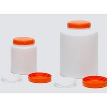 PE 플라스틱 단지 대형 2L 3L 5L 원형, 5L(주황캡)