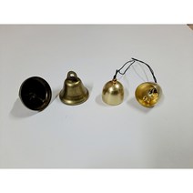 [소품팩토리] 미니 종 도어벨 해방타운 장윤정 자개모빌 풍경 드림캐쳐 마크라메 재료 썬캐쳐 diy, 골드컬러 미니종