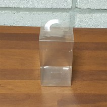 나이스팩 손잡이 PET 투명박스 7.5cm x 10cm 50장, 1개, 투명