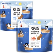 고양이 캣쵸60g x 12개 + 사료샘플 4종, 1box, 캣쵸60g(혼합) X 12개 + 사료샘플 4종