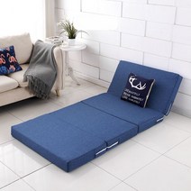 접이식 매트리스 싱글 매트 메모리폼 토퍼 수면 3단 자취 1인용 바닥 침대 원룸, I