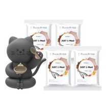 한끼뚝딱 헤어볼케어 고양이사료 샘플 40g x 4개, 단품