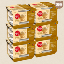 햇반현미밥 210g X18개입 2분 간편식, 햇반현미쌀밥 210g 18개입