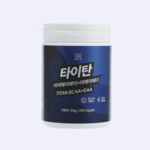 밀팜 단백질보충제 타이탄 BCAA EAA 아미노산 헬스보충제 500g 1통