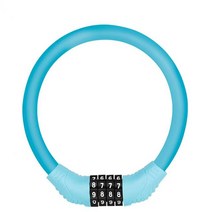 전기자전거용품 EBike 자전거 방지 잠금 스마트 자물쇠 4 자리 암호 전기 스쿠터 오토바이 범용 쿼드, 02 파란