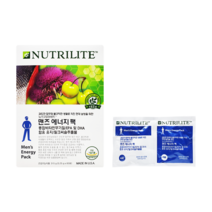 뉴트리라이트 맨즈 에너지 팩 비타민, 5.24g, 60개