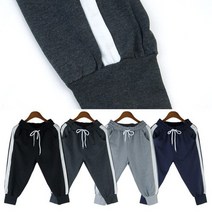 UYZ404598남자 라키티치 옆굵은줄 7부 배기 바지 SHC-190547