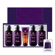 려 자양윤모 9EX 명절 샴푸/트리트먼트 선물세트 + 쇼핑백 포함, 1세트