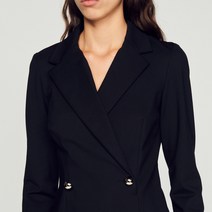 산드로 원피스 드레스 Short tailored backless dress SFPRO02710