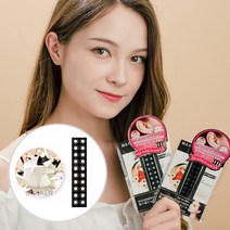와사비네코 귀지압패치 쥬얼리 스톤 크리스탈 귀침 이어 테라피 스티커, 실크20pcs_L(4.0mm), 1set