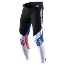 트로이리디자인 Troy Lee 리 Designs Offroad Motocross 더트 바이크 ATV 오토바이 파워스포츠 레이싱 팬츠 남성용 GP 아스트로 레드블랙, 28 Regular, Icon Black/Blue