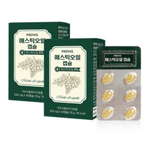 PROVIIS 매스틱 오일 500mgx30캡슐, 30정, 2개, 15g
