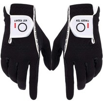 논슬립 골프 장갑 남성용 왼쪽 오른쪽 손 골퍼 패브릭 그립 통기성 비 더운 습한 날씨 S M L ML XL 드롭 배송