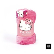 모시모시 헬로키티 담요 정식 판권 산리오캠프 딸기 무릎담요