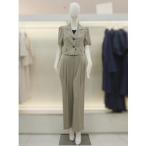 [라인어디션][N737]퍼프소매 투버튼 정장세트( BLNF7900 SLNF7900)(1942045)