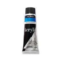Alpha 실버아크릴물감 50ml 낱개 Acrylic Colors, 981 핑크(형광)