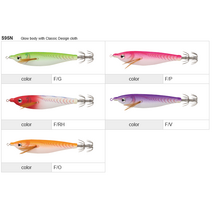 야마시타 토토슷테 R WS95NC WS95SB WS95L WS95N 네츄럴 쭈꾸미 갑오징어 문어 에기 YAMASHITA TOTO SUTTE R WS Series, R WS95N_F/G