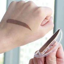 아이브로우 스탬프 아티팩트 아이브로우 스탬프, 상세 페이지 참고, (더블 투컬러) 1 다크그레이 + 라이트브라운