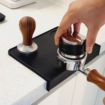 탬핑매트 고급형 템핑매트 템퍼 받침대 커피 바리스타 탬퍼홀더 58mm, 1. 템핑매트 고급형, 1개
