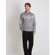 오쏠리 메리노울 집업 니트