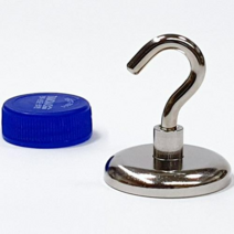 케이디 고리자석 네오디움 초강력 무타공 후크, 2개