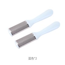 grinder feet to remove dead skin artifact 스테인레스 스틸 발 그라인딩 스톤 마찰 발 긁는 발바닥 세척 발 발 그라인더 발 도구, 파란색 2