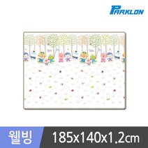 뽀로로벅스 웰빙 놀이방매트 185x140x1.2cm, 벅스 230x1.6cm