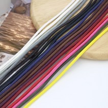 위드쏘잉 4마) 2mm 3mm 오시도리면끈 18color, 카키, 1개