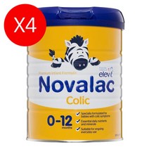 Novalac Colic Formula 노발락 AC 콜릭 유아 포뮬라 0-12개월 800g 4팩