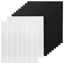 AP-1512HH 필터 AP1512HH 3304899 Coway 공기 청정기 2 PCS 프리미엄 HEPA 필터 + 8 PCS 탄소 프리 필터