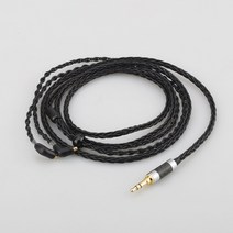 Audiocrast-3.5mm 2.5mm XLR 4.4mm 8 코어 실버 도금 OCC 이어폰 케이블 에티모틱 ER4 XR SR ER4SR ER4XR ER3sr er3se 용, [02] 1m, [01] 3.5mm stereo