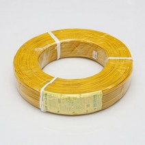 천지몰 대창전선 UL 1015 16번 600V 105도 황색 1.25SQ 1롤, 1개